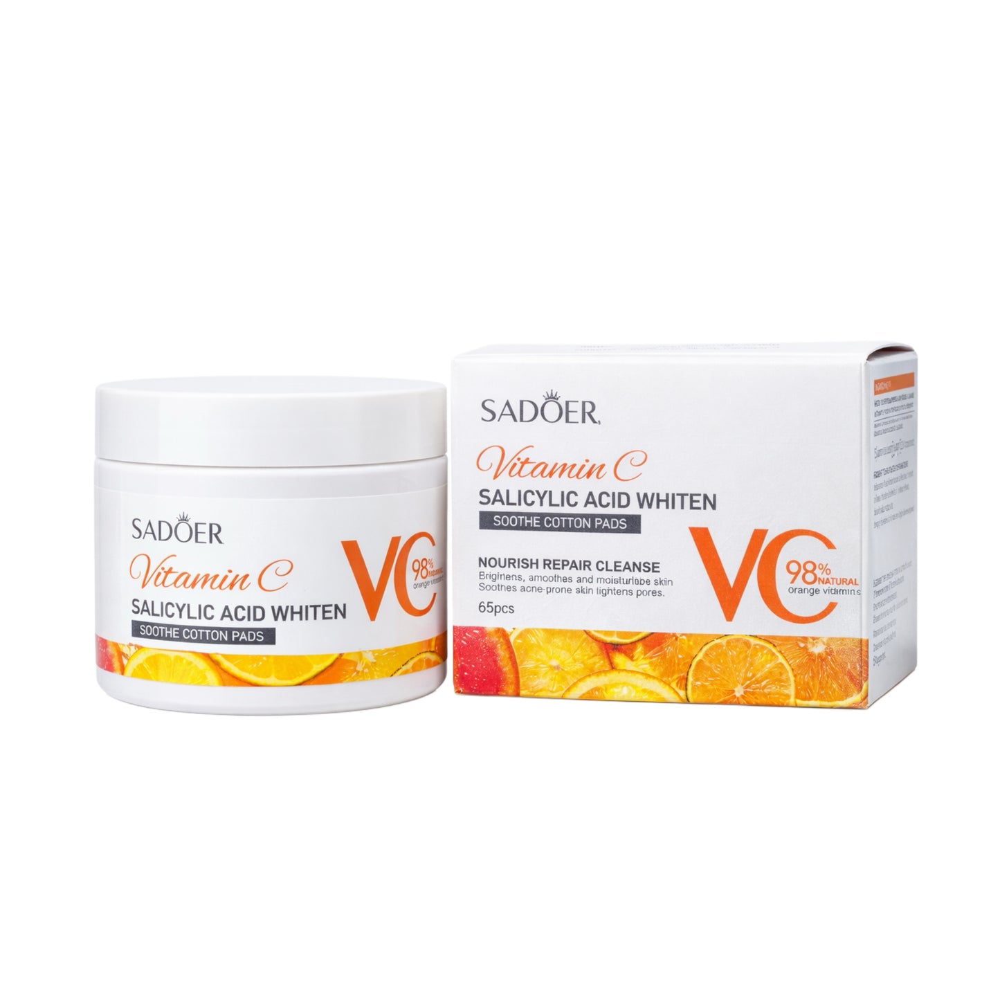 Dischete SADOER cu vitamina C și acid salicilic