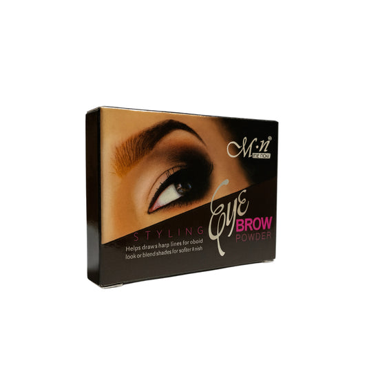 M.N Menow Eyebrow Powder Styling. Pudră profesională pentru sprâncene E15006