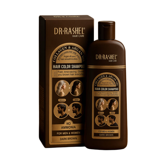 Șampon colorant pentru păr Dr. Rashel Maro inchis. DRL1752