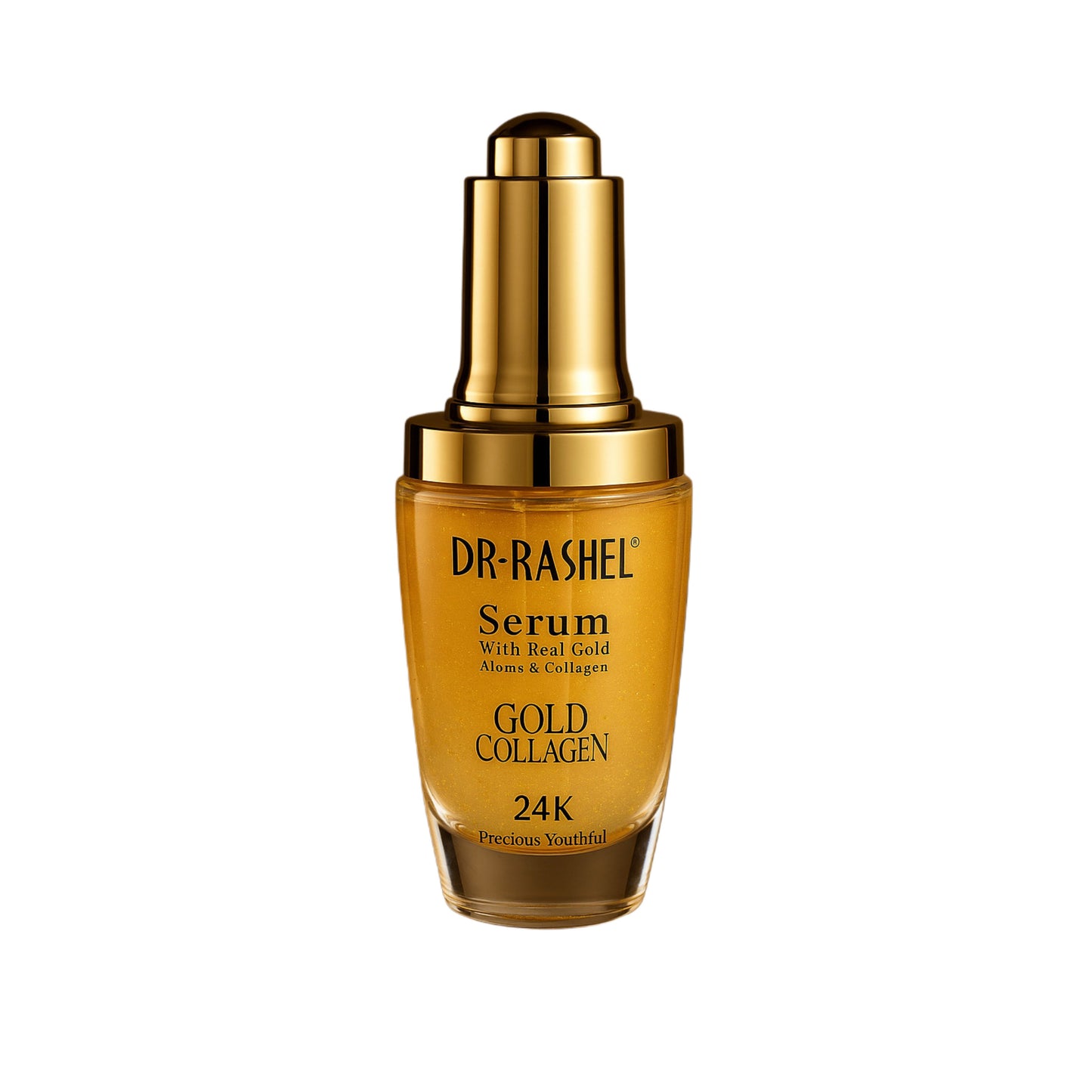 Ser concentrat cu aur si colagen 24K Gold Serum With Real Gold Atoms & Collagen - 40 ml DRL1180