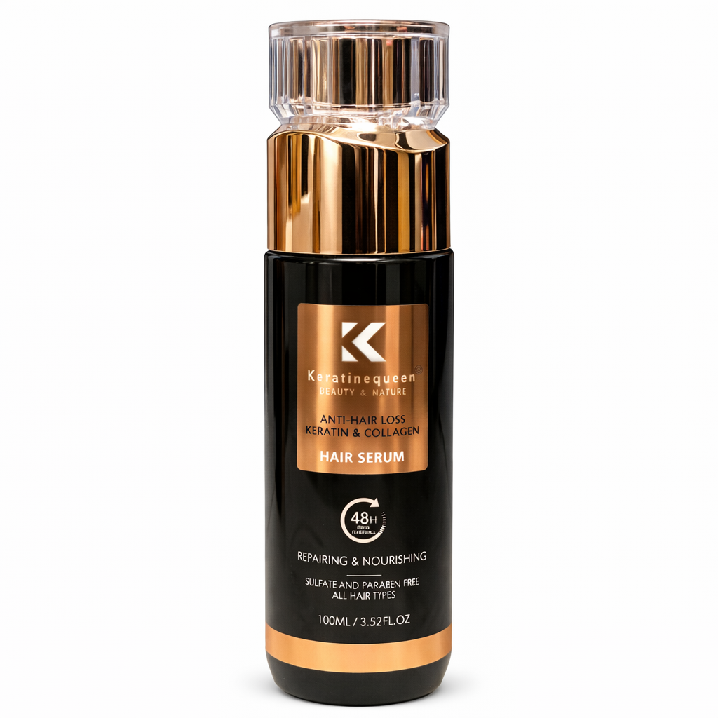 Серум за коса Keratin Queen против косопад с кератин и колаген 100 мл