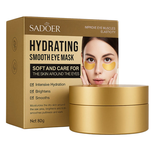 Plasturi Hidrogel SADOER Premium pentru Ochi Hidrateaza si ferma zona ochilor cu efect lifting.Set 60buc. SD93806