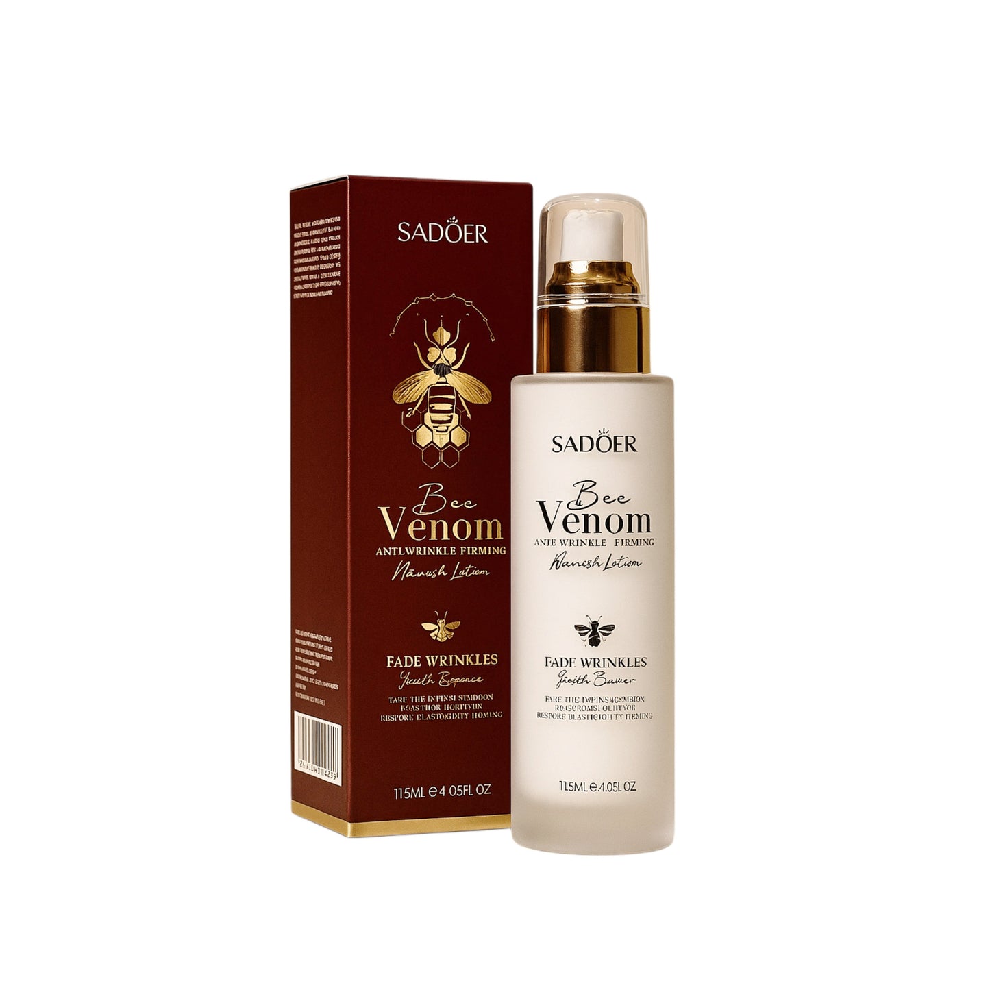 Bee Venom Anti-Wrinkle Firming Nourish Lotion Cremă de îngrijire a pielii cu venin de albine Sadoer – 115 ml. SD34083