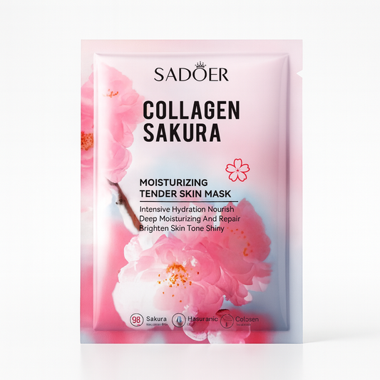 Masca facială SADOER Collagen Sakura