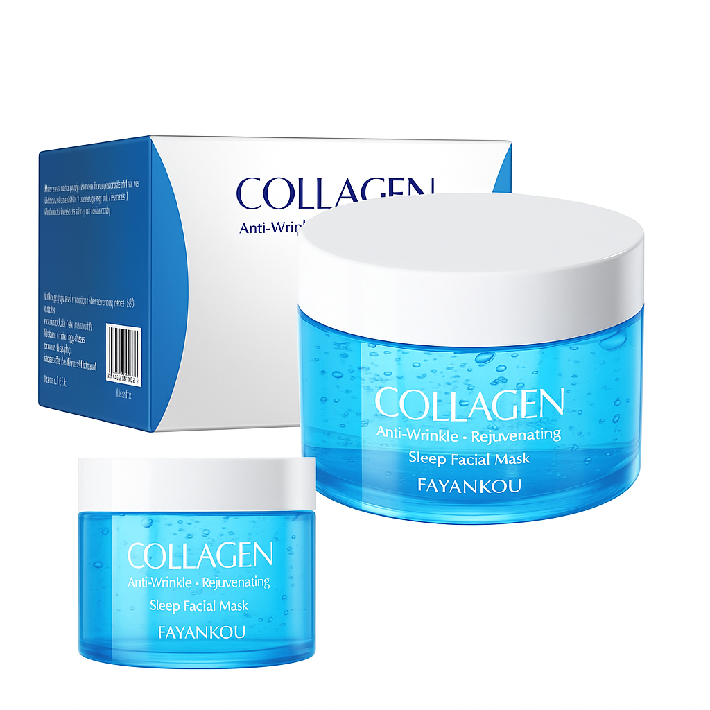 Mască facială Fayankou de noapte antirid cu colagen  FYK17246