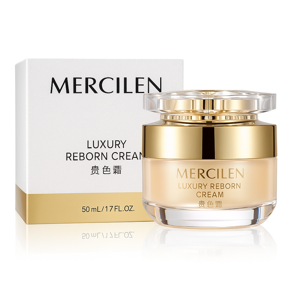 Mercilen Cremă facială fermitate cu colagen și extract de icre 50 g  MXL1469