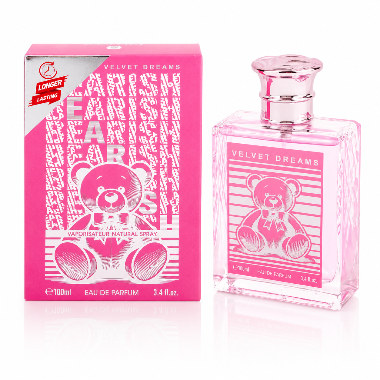 V.V.LOVE BEAR VELVET DREAMS EAU DE PARFUM PENTRU FEMEI 100 ML VL8901-76