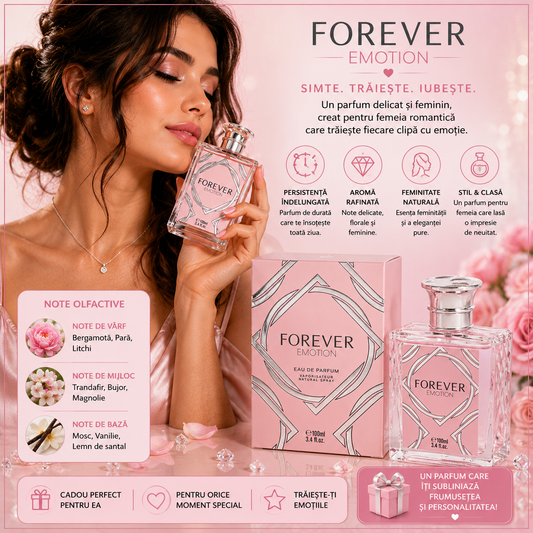 V.V.LOVE FOREVER EMOTION EAU DE PARFUM PENTRU FEMEI 100 ML VL9801-25