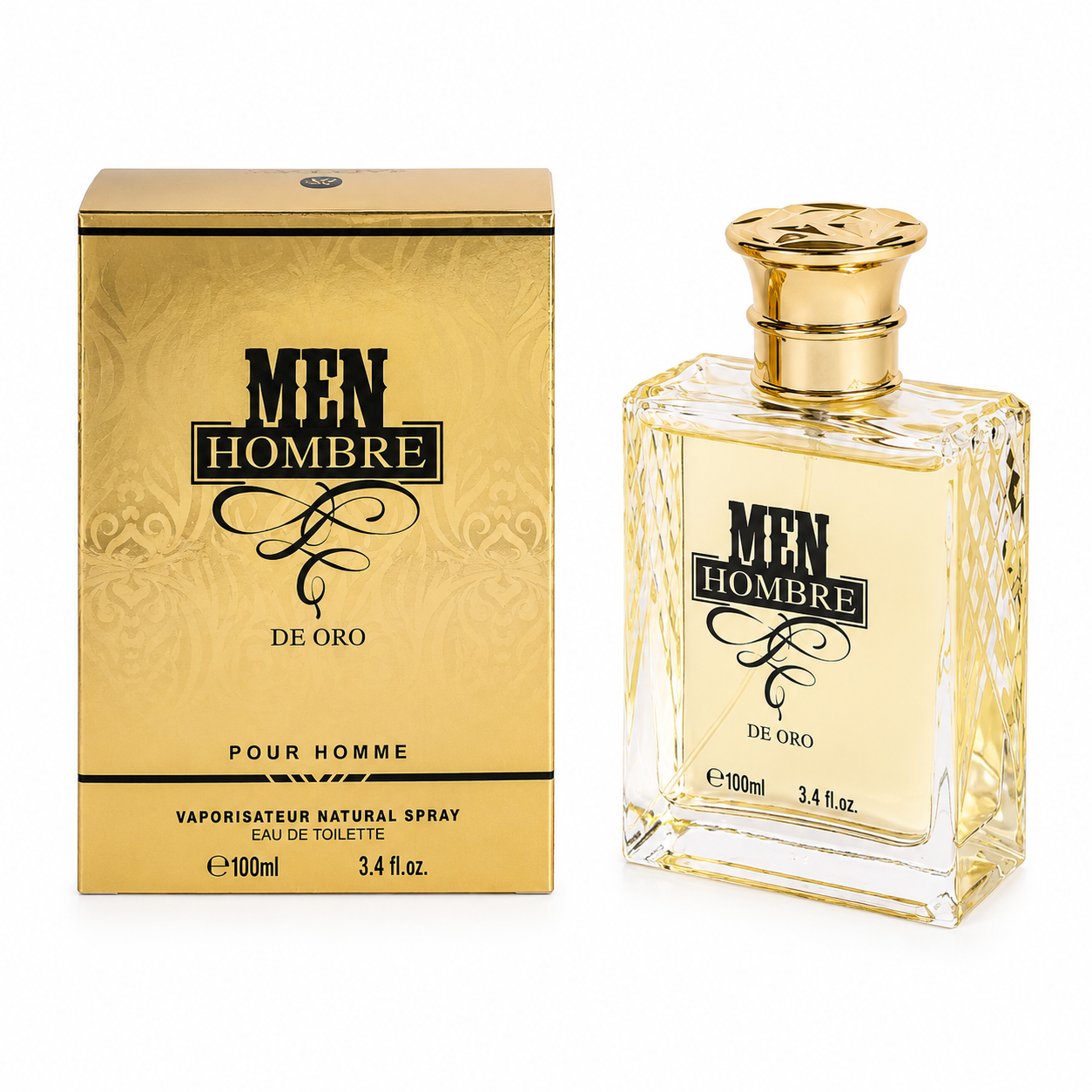 V.V.LOVE MEN HOMBRE DE ORO EAU DE TOILETTE PENTRU BĂRBAȚI 100 ML VL8901-50