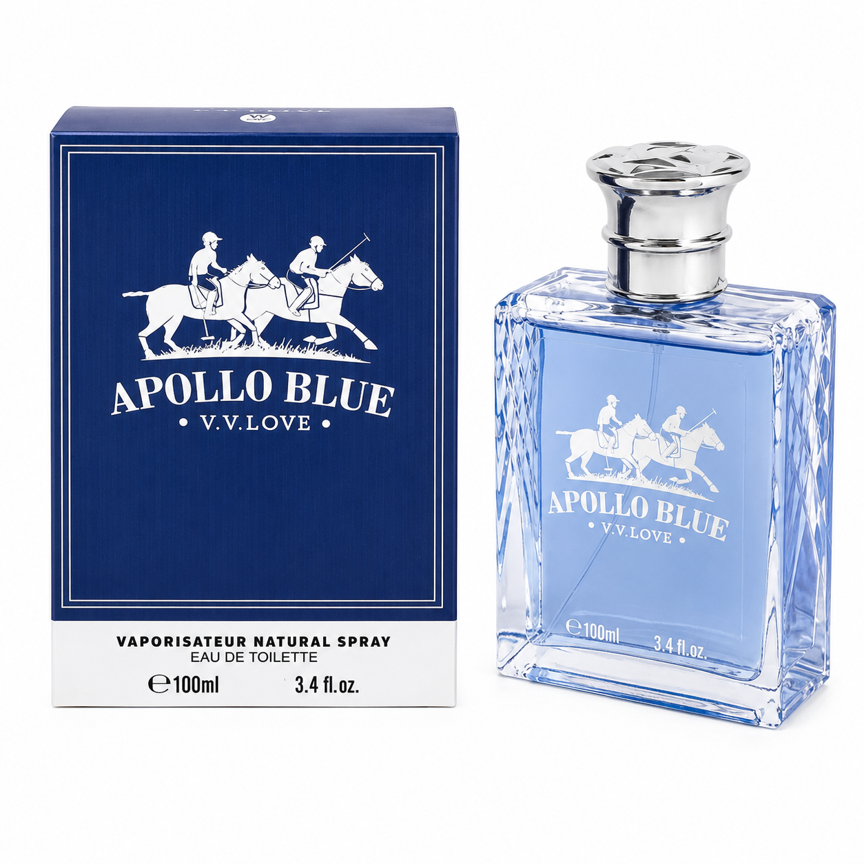 V.V.LOVE APOLLO BLUE EAU DE TOILETTE PENTRU BĂRBAȚI 100 ML VL8901-53