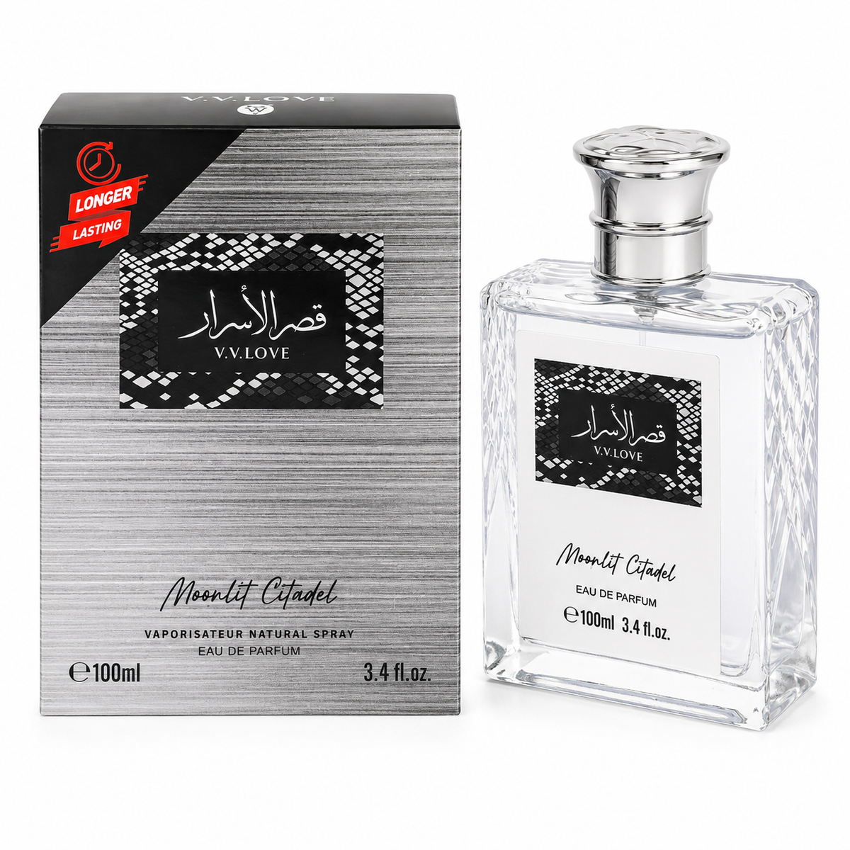 V.V.LOVE MOONLIT CITADEL EAU DE PARFUM PENTRU BĂRBAȚI 100 ML VL9801-62