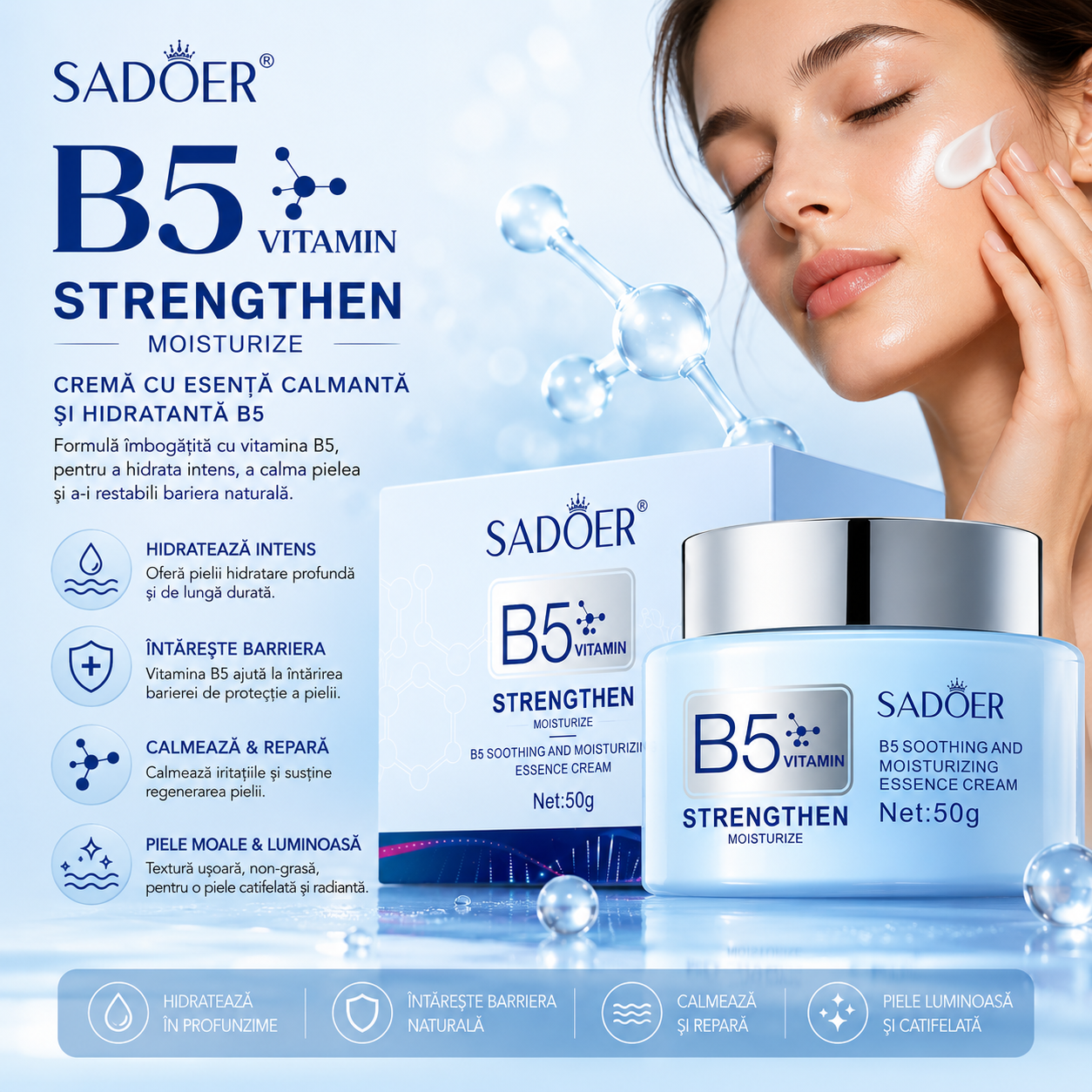 CREMA SADOER CU VITAMINA B5 SD46994