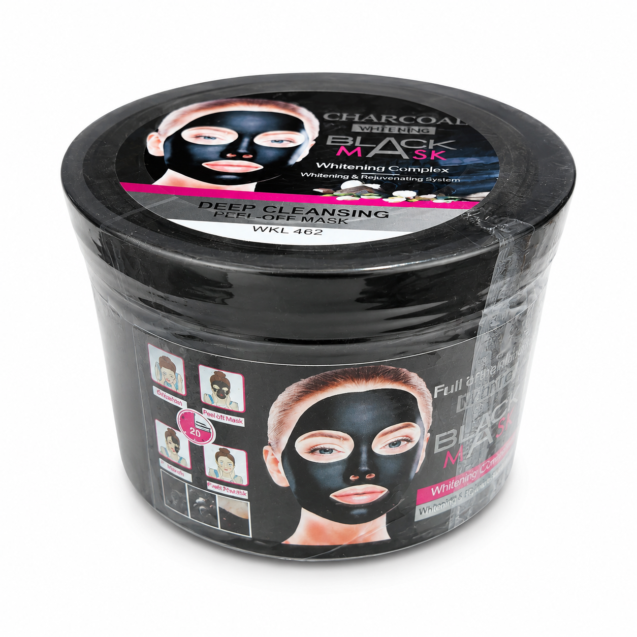 CHARCOAL BLACK MASK DEEP CLEANSING PEEL-OFF MASK 300ml