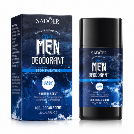 SADOER MEN DEODORANT STICK COOL OCEAN SCENT 20G
