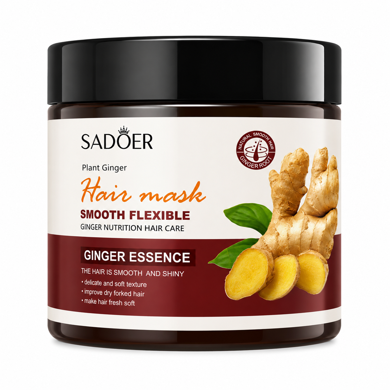 MASCĂ DE PĂR CU GHIMBIR SADOER – GINGER ESSENCE SD10995