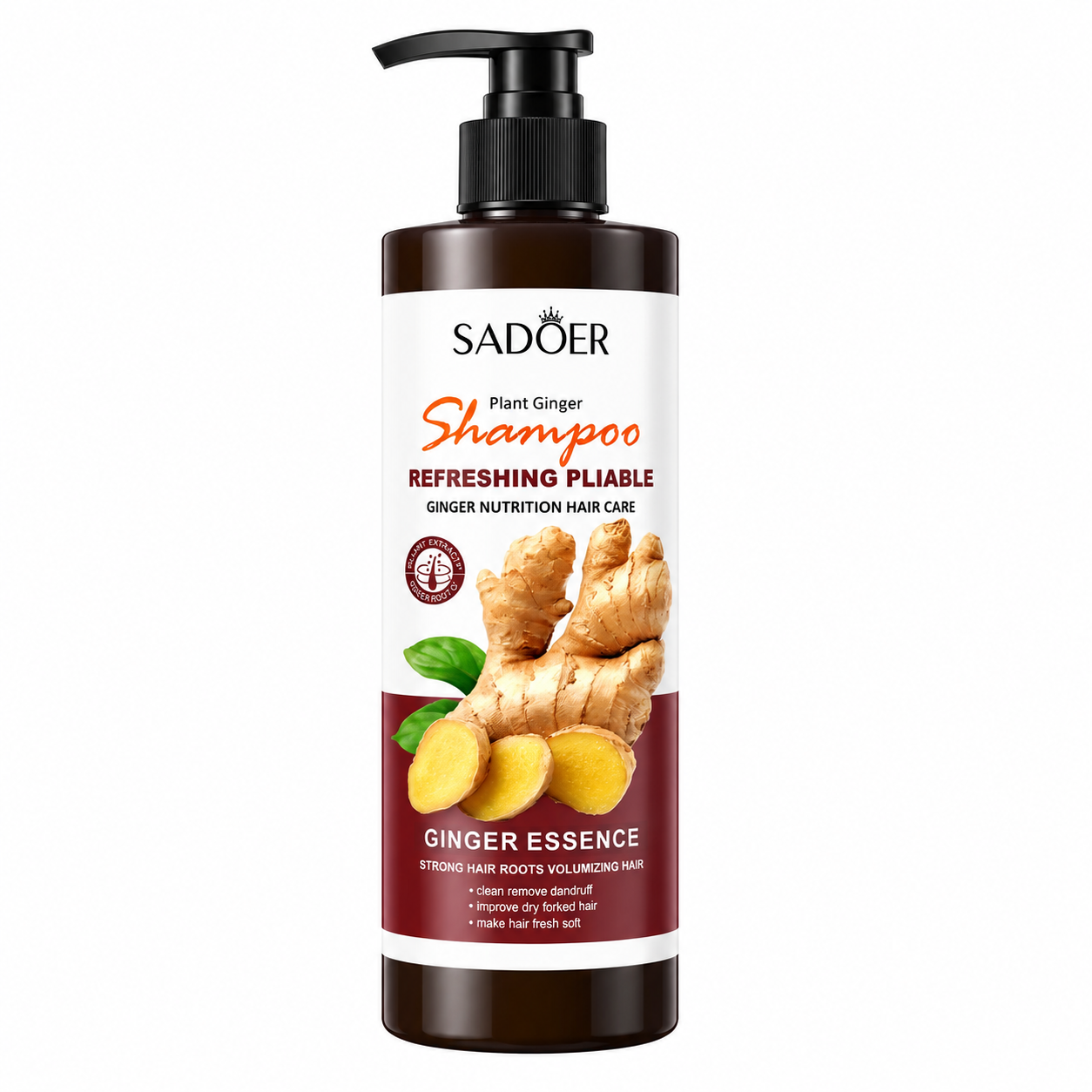 ȘAMPON CU GHIMBIR SADOER – GINGER ESSENCE SD10971