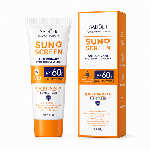 SADOER СЛЪНЦЕЗАЩИТЕН КРЕМ АНТИОКСИДАНТ SPF 60+ 40 г SD43986