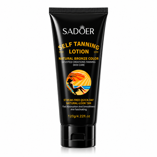 SADOER Лосион за изкуствен тен Естествен бронзов цвят 120ml SD17765