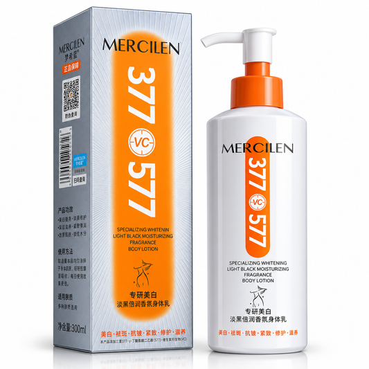 MERCILEN 377 VC 577 – Loțiune de Corp Hidratantă și Iluminatoare – 377 VC 577 MXL6907