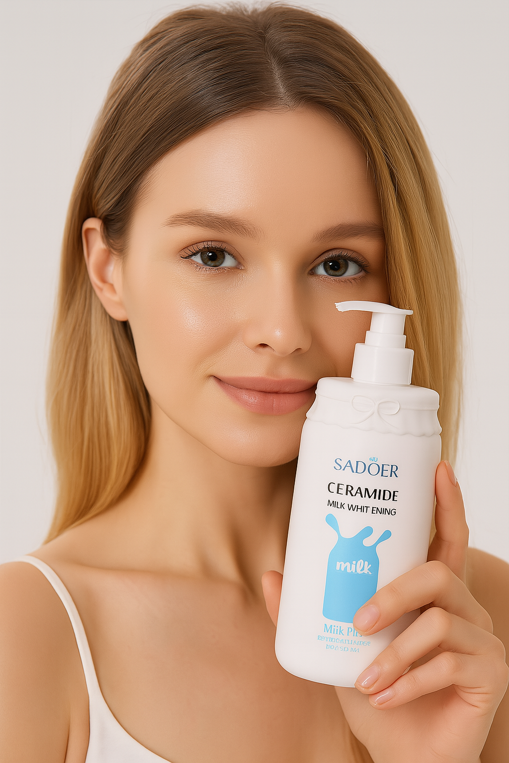 Gel de duș cu extract de lapte Sadoer 500 ml  SD85555