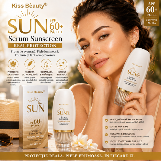 Kiss Beauty Serum Sunscreen SPF 60+ PA+++ 55ml