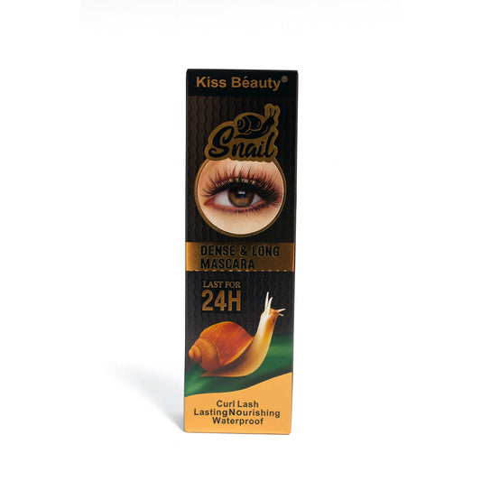 Kiss Beauty Snail Dense  Long Mascara. Rimel profesional pentru gene dese și alungite