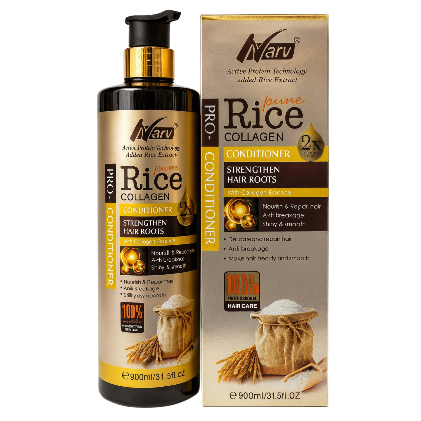 Balsam de păr NaryRice Collagen