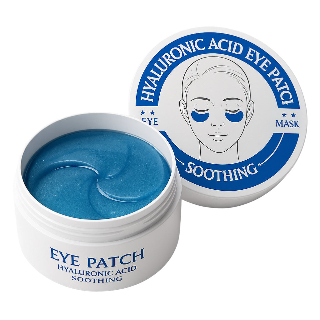 Set of 60 Hydrogel Eye Patches, with Hyaluronic Acid, WKL 3013-3017 Spirulina and Collagen, Wokali, Eye Patch