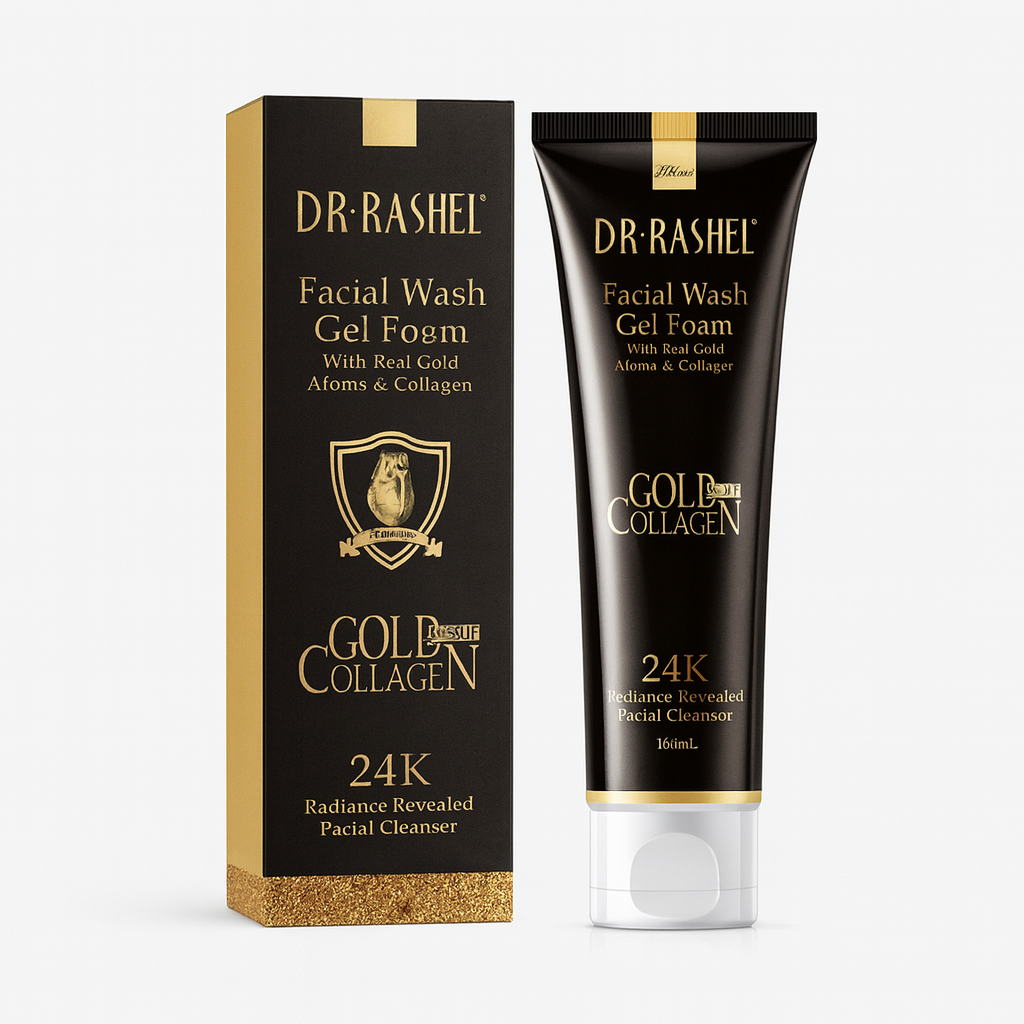 Dr. Rashel Spumă de curățare pentru îndepărtarea punctelor negre cu Aur 24K DRL-1173