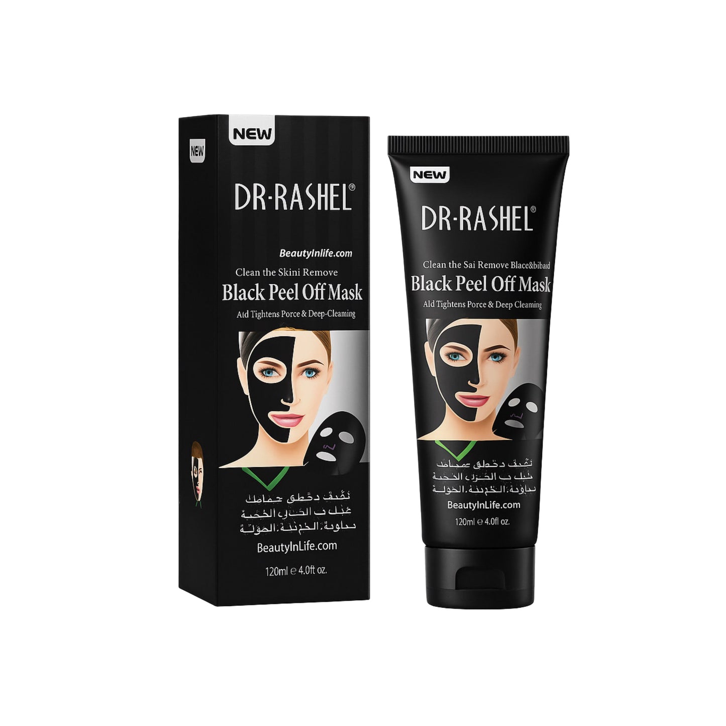 Dr. Rashel Mască pentru îndepărtarea punctelor negre cu colagen 120 g DRL-1327