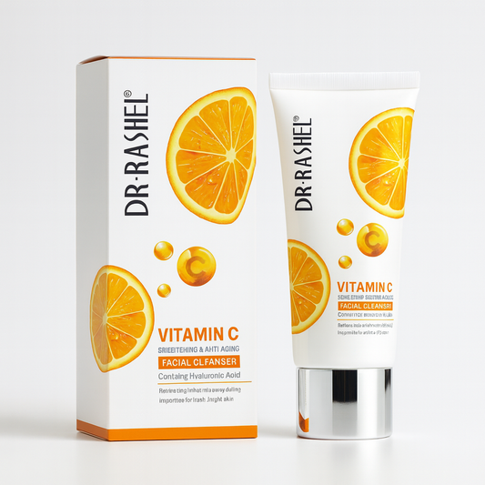 Dr. Rashel Gel de curățare facială iluminator și anti-îmbătrânire cu Vitamina C DRL-1429
