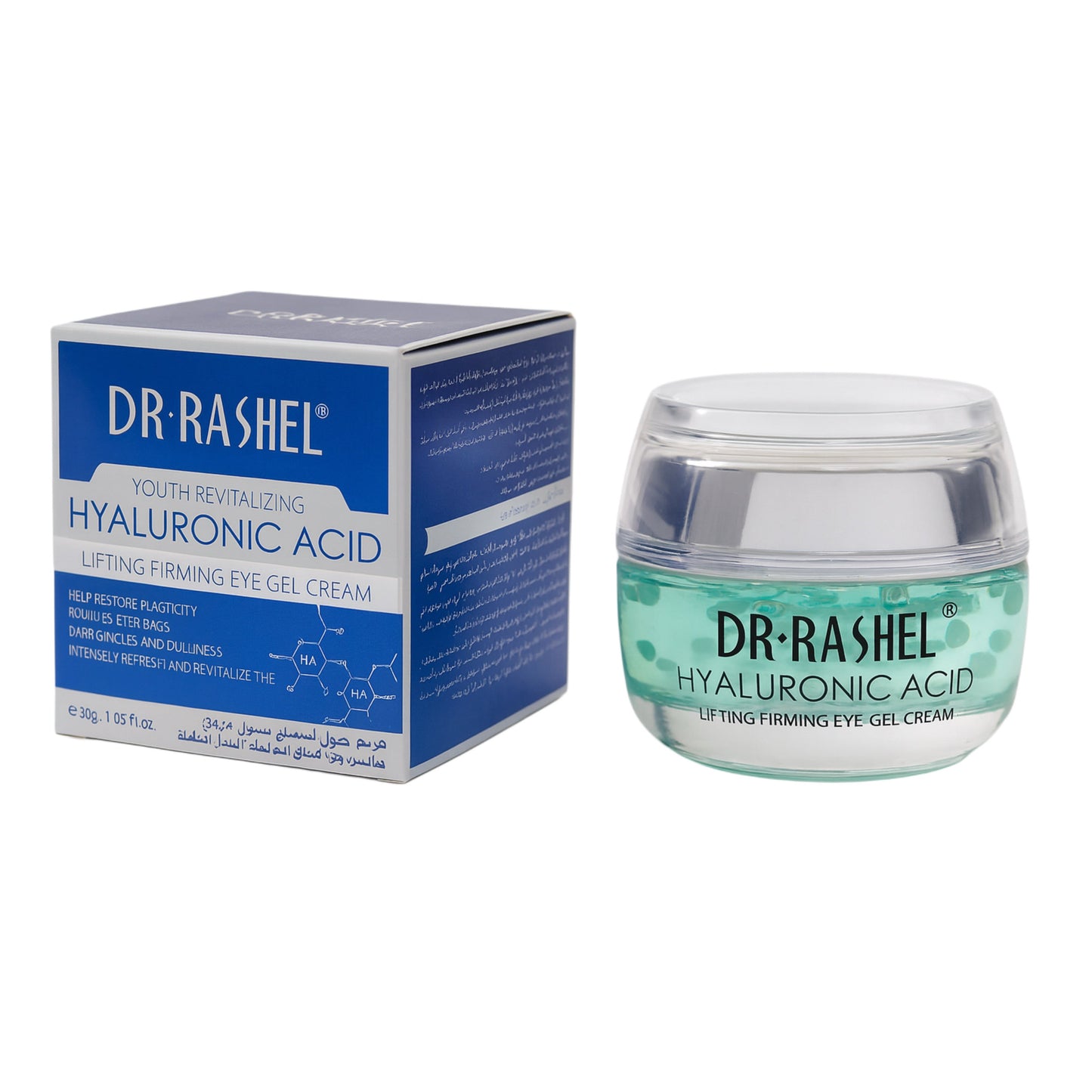 Dr. Rashel Cremă contur ochi cu acid hialuronic 30 ml DRL-1449