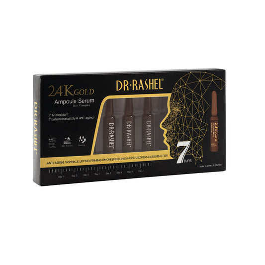 Dr. Rashel Ser facial cu Aur 24K în fiole (2 ml x 7 buc) DRL-1460