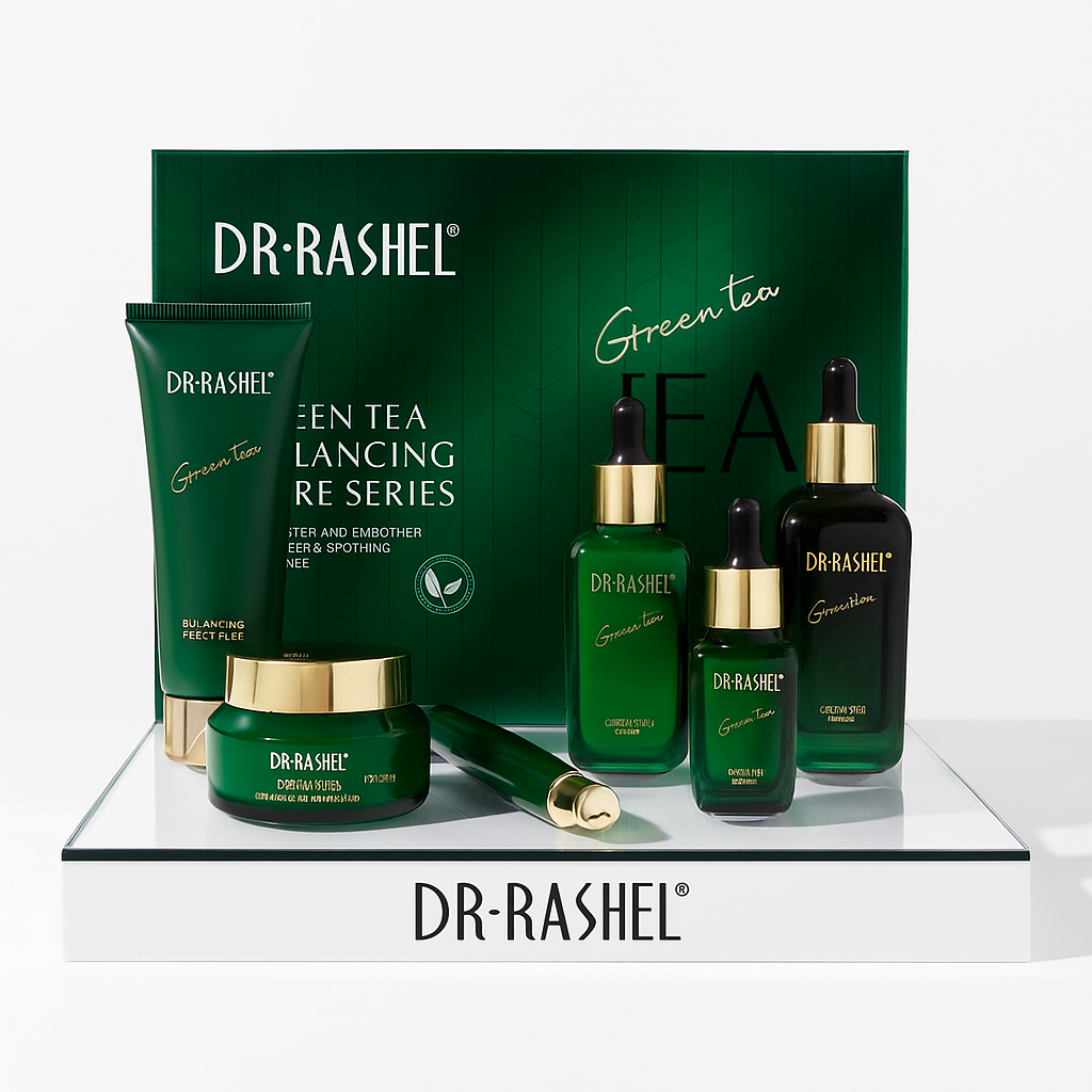 Dr. Rashel Set cu ceai verde 10 piese DRL-1644