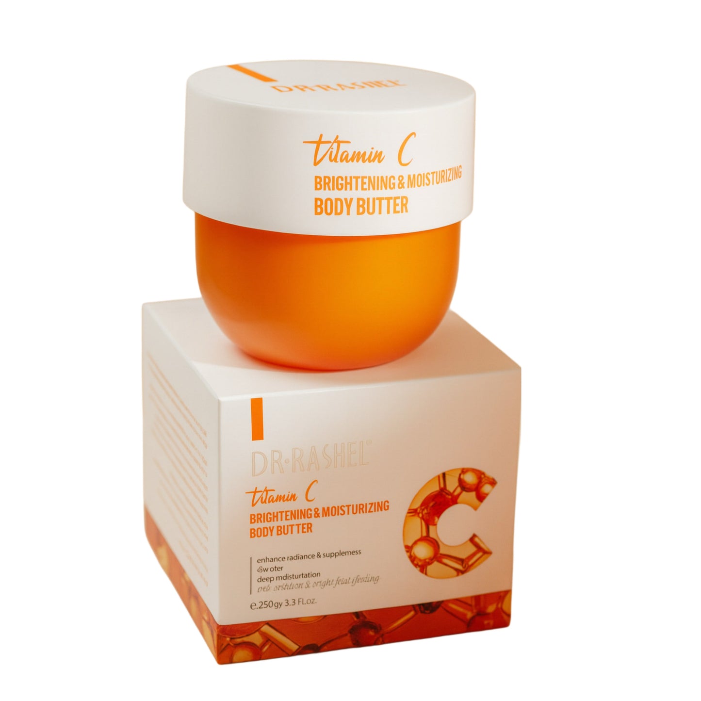 Dr. Rashel Unt de corp cu vitamina C 250 g DRL-1689