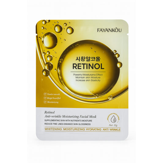 Masca facială Fayankou  antirid și hidratantă cu retinol FYK11350