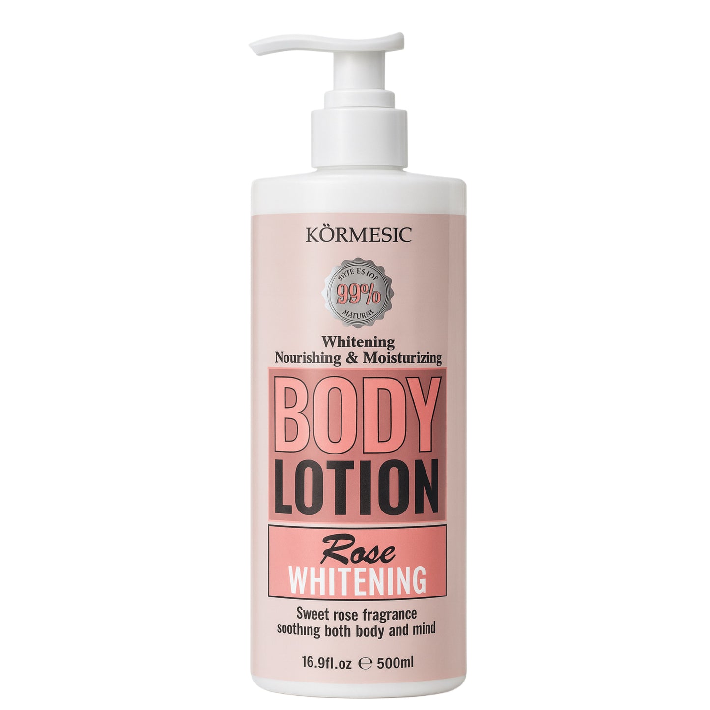 Loțiune de corp cu trandafir – Körmesic Rose Whitening Body Lotion 500 ml KMC54975