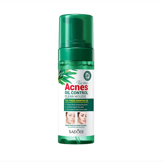 SADOER Anti Acne Facial Cleansing Foam with Tea Tree 150ml. SD62685