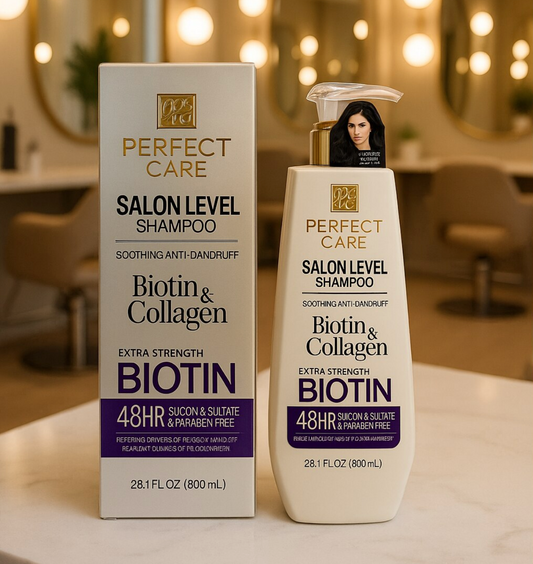 Sampon Professional Perfect Care cu Biotina si Colagen Fruit of The Wokali AC100/101/102