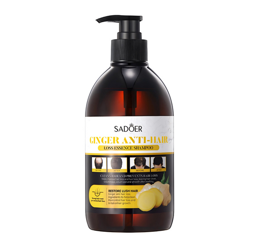 Șampon Esență Anticădere cu Ghimbir – SADOER 500 ml SD33369