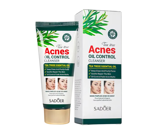 SADOER ANTI ACNE tisztító krém teafaolajjal, bőrhibákra, 150ml SD35325