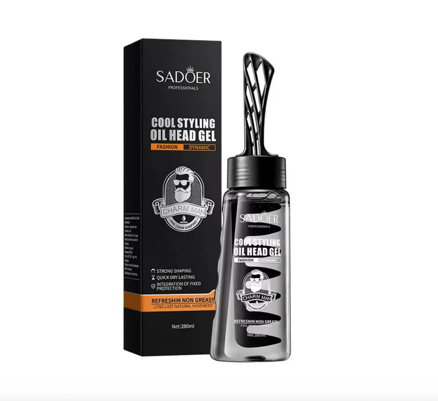 Gel de păr Sadoer pentru bărbați 280 ml. SD05442