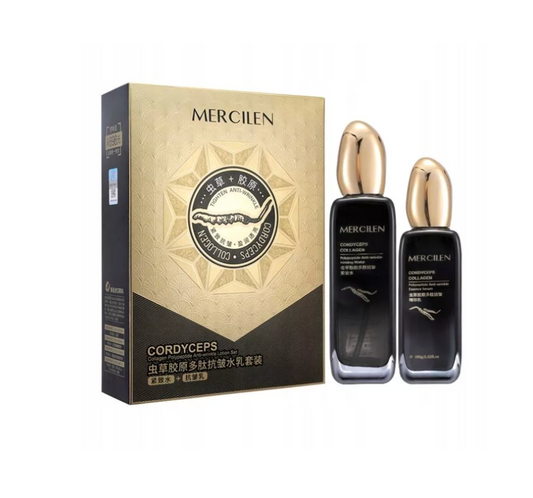 Mercilen Set facial cu colagen (1 x esență + 1 x ser) MXL2060