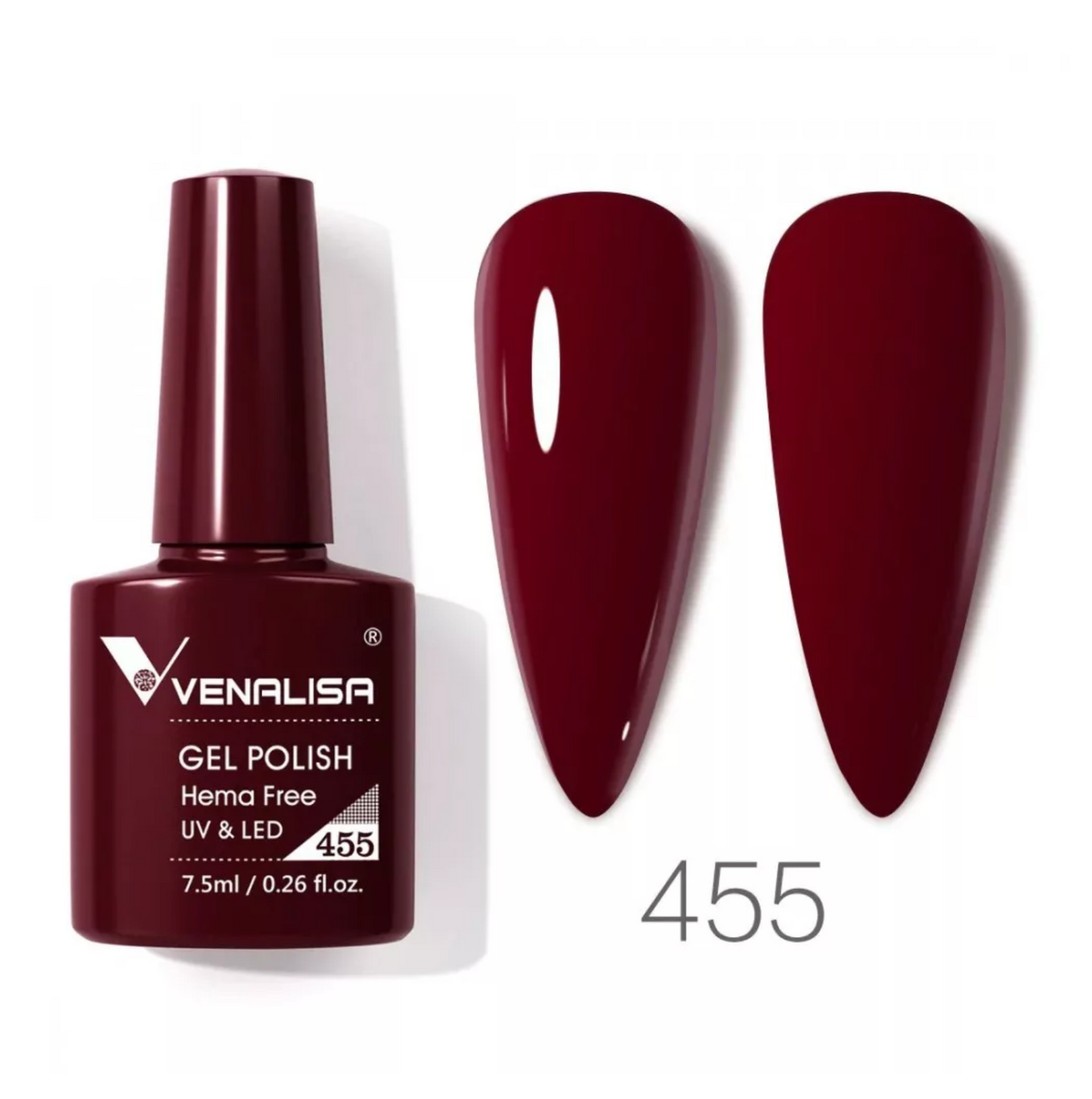FÉLIG TARTÓS KÖRÖMLAKK VENALISA HEMA FREE 455 – 7,5 ML