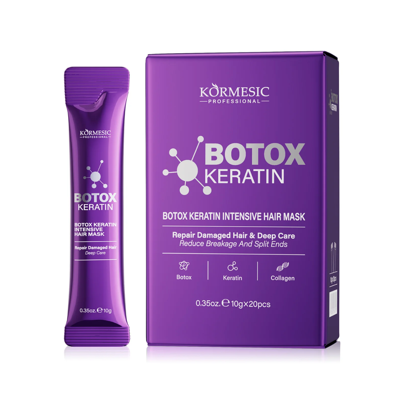 KORMESIC PROFESSIONAL – BOTOX KERATIN Intensive Hair Mask 20×10g