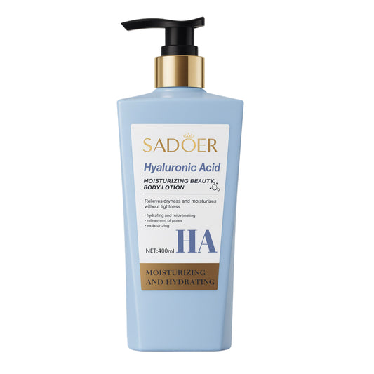 Loțiune de corp cu acid hialuronic – Sadoer Hyaluronic Acid Moisturizing Beauty Body Lotion 400 ml SD47199