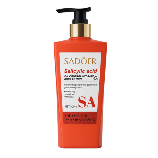 Loțiune de corp cu acid salicilic – Sadoer Salicylic Acid Oil Control Hydrate Body Lotion 400 ml SD49810