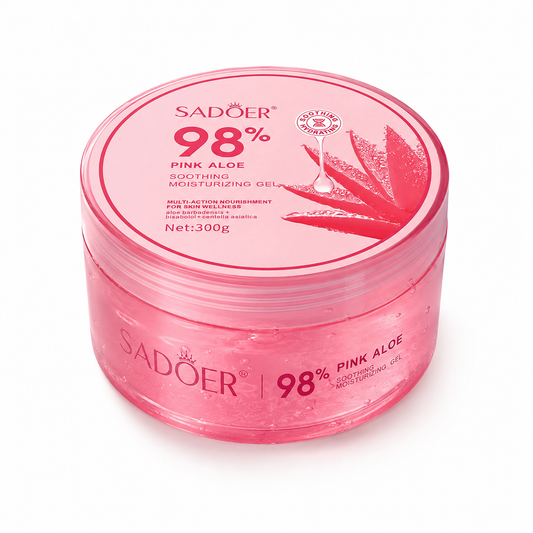 SADOER GEL HIDRATANT MULTIFUNCȚIONAL CU 98% EXTRACT DE ALOE ROZ 300 G SD87409