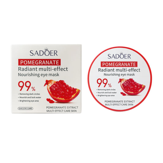 Mască  pentru ochi cu rodie – Sadoer Pomegranate Radiant Multi-Effect Nourishing Eye Mask 60 bucăți / 80 gSD94773